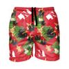 FOCO Nebraska Cornhuskers NCAA Mens Floral Swimming Trunks - S view 1