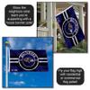 Baltimore Ravens Patch Button Circle Logo Flag Large 3x5 Banner view 3