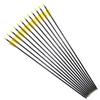 Practice Fiberglass Arrows Archery 24 Inch Target Shooting Safetyglass Recurve Bows Suitable for Youth Children Woman Beginner 12PCS Pack view 1