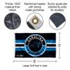 Carolina Panthers Patch Button Circle Logo Flag Large 3x5 Banner view 2