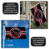 Arizona Cardinals Patch Button Circle Logo Flag Large 3x5 Banner view 3