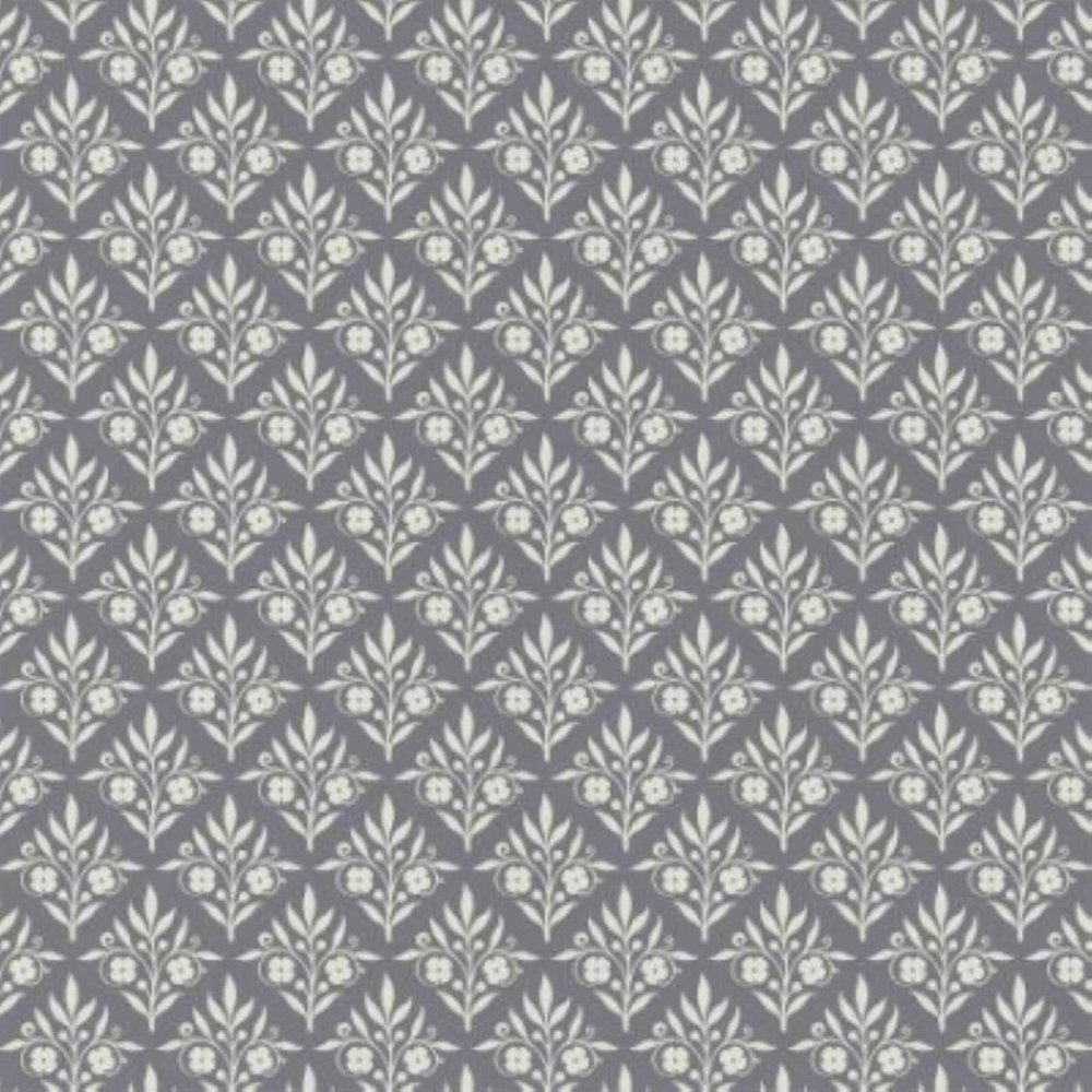 Camelot Cottons Emma & Mila Grey with Love Sweet Scrolls 4142005WM-2