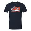 AS1196NL - Illinois Fighting Illini High Tops Premium Cotton T Shirt - X-Large - Midnight Navy view 1