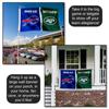 Bills and Jets House Divided Flag Rivalry Banner view 4