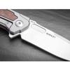 Boker Plus Aphex Mini Manual Pocket Knife Frame Lock and Titanium Scales Inlayed, Designed by Lucas Burnley view 4