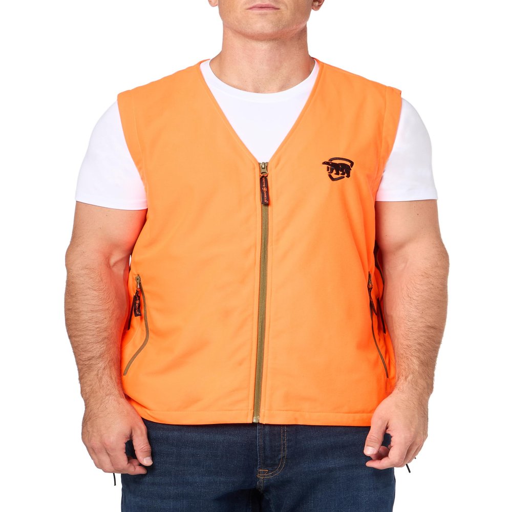 ArcticShield Blaze Orange Hunting Safety Vest, X-Large