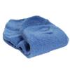 BambooMN Women's X-Large Fuzzy Soft Aloe Infused Nylon Spa Socks, Solid Navy, 3 Pairs view 3