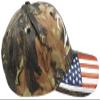 2A 2nd Amendment 1791 USA Flag On Bill 100% Cotton Embroidered Real Tree Camouflage Camo Cap Hat view 4