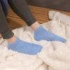 BambooMN Women's X-Large Fuzzy Soft Aloe Infused Nylon Spa Socks, Assortment H, 6 Pairs view 4