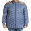 Spyder Women's Boundless Faux Fur Long Puffer Coat, Dark Cloud Large view 2