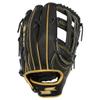 SSK ZSLOW Slowpitch Softball Glove  12.5 - 13 - 13.5 - 14  Right & Hand Left Hand Throw (Black/Gold, 13.5" - Right Hand Throw) view 2