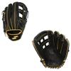 SSK ZSLOW Slowpitch Softball Glove  12.5 - 13 - 13.5 - 14  Right & Hand Left Hand Throw (Black/Gold, 12.5" - Left Hand Throw) view 1