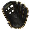 SSK ZSLOW Slowpitch Softball Glove  12.5 - 13 - 13.5 - 14  Right & Hand Left Hand Throw (Black/Gold, 12.5" - Left Hand Throw) view 3