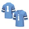 Little King NCAA Infant-Touchdown Pass-Team Football Jersey-North Carolina-Carolina Blue #1-6 Months view 2