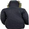 Spyder Women's Boundless Faux Fur Long Puffer Coat, Black Small view 2