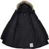 Spyder Women's Boundless Faux Fur Long Puffer Coat, Black Small view 3
