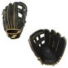 SSK ZSLOW Slowpitch Softball Glove  12.5 - 13 - 13.5 - 14  Right & Hand Left Hand Throw (Black/Gold, 13" - Right Hand Throw) view 1