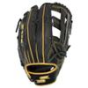 SSK ZSLOW Slowpitch Softball Glove  12.5 - 13 - 13.5 - 14  Right & Hand Left Hand Throw (Black/Gold, 13" - Right Hand Throw) view 2