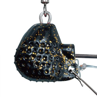 Gamakatsu Cherry Blossom Gento, Sea Bream Tenya TG15, #5, Black/Gold Flake