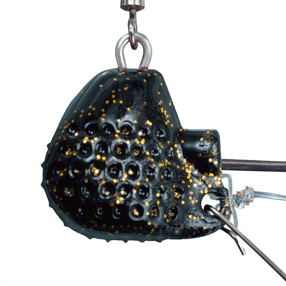 Gamakatsu Cherry Blossom Gento, Sea Bream Tenya TG15, #5, Black/Gold Flake