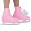 CRS Cross Skating Boot Covers Lycra Ice Skate Covers. Performance Ready Protection for Figure Skates, Ice Skating, Roller Skates. (Program Pink, Adult) view 1