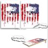 Beerpongtoss American Cornhole Board Wraps , 10+ Designs Cornhole Decals and Wraps for Boards (Set of 2), Cornhole Skins for Boards view 2