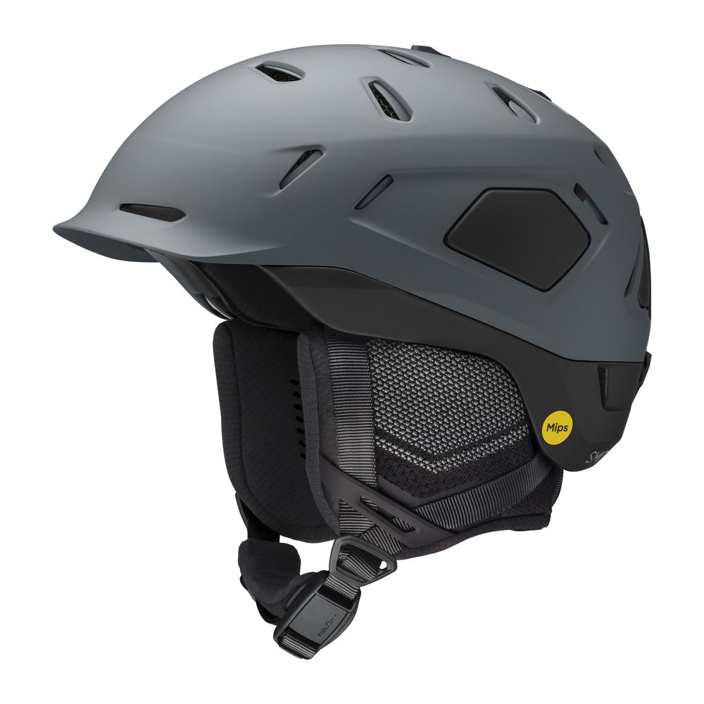 Smith Nexus Helmet  Adult Snowsports Helmet with MIPS Technology + Complete Koroyd Coverage  Lightweight Protection for Skiing & Snowboarding  for Men & Women  Matte Slate/Black, Small
