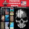 Beerpongtoss American Cornhole Board Wraps , 10+ Designs Cornhole Decals and Wraps for Boards (Set of 2), Cornhole Skins for Boards view 4