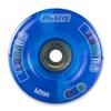 Light Up Roller Skate Wheels | Set of 2 Wheels | Bright LEDs that light up and are powered by movement - Blue (Size: 62mm) view 1