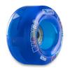 Light Up Roller Skate Wheels | Set of 2 Wheels | Bright LEDs that light up and are powered by movement - Blue (Size: 62mm) view 3