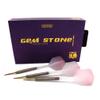 CUESOUL Pink GEM Stone 22g Steel Tip 90% Tungsten Darts view 1