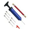 10pcs/Set Flexible Hose Volleyball Football Basketball with Needle Hand Air Pump 8inch Durable Balloon Ball Inflator Portable view 1