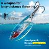THKFISH 5pcs Saltwater Fishing Lures with Ultra-Sharp Hooks, Fishing Spoons Jigging Lure for Trout, Bass, Crappie, Pike, Walleye with Tackle Box view 2