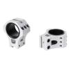 WestHunter Optics Precision 11 mm Dovetail Scope Rings, 1 Inch 30 mm 34 mm Tactical Scope Mount | Silver view 3