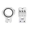 WestHunter Optics Precision 11 mm Dovetail Scope Rings, 1 Inch 30 mm 34 mm Tactical Scope Mount | Silver view 4
