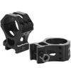WestHunter Optics Precision 21 mm Picatinny Scope Rings, 1 Inch 30 mm 34 mm Tactical Scope Mount | Black view 1
