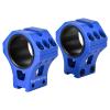 WestHunter Optics Precision 11 mm Dovetail Scope Rings, 1 Inch 30 mm 34 mm Tactical Scope Mount | Blue view 1