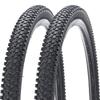 2 Pack 24x1.95 Inch Bike Tire Folding Bead Replacement Tire Double Packing for Mountain Bicycle Tire (24X1.95) view 1