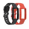 Huwokxix Watch Strap compatible with Fitbit Charge 5/Charge 4,Silicone Wristbands Bracelet for Charge 3 Activity Tracker Women Men view 1