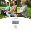 Zerodis Ring Counter Electronic Finger Counter White Manual Luminous USB Rechargeable Sweat Proof Silicone Counter for All view 3
