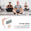 Zerodis Ring Counter Electronic Finger Counter White Manual Luminous USB Rechargeable Sweat Proof Silicone Counter for All view 4