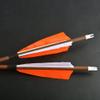 SHARROW Archery 31 Inch Carbon Hunting Arrows,Turkey Feather Fletching with Replaceable Tips, Targeting Practice Arrows Spine 340 400 500 600 for Compound Recurve Bow Long Bow 6/12pcs (Spine 400, 12) view 2