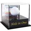 HYYPME Golf Ball Display Case for Hole in one Ball with Scorecard Display, Golf Gifts, Accessories for Men and Women (Content: Hole in One) view 1