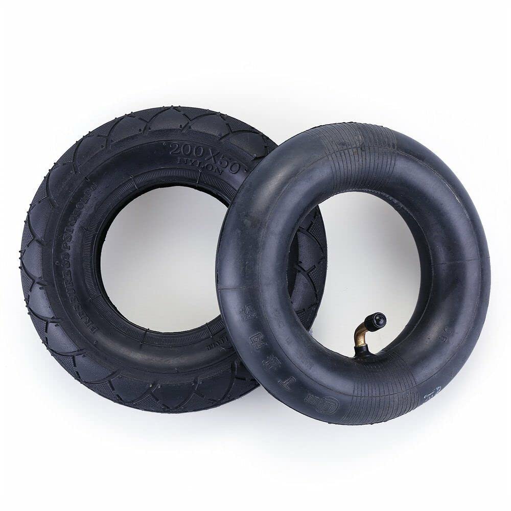 200X50 Electric Scooter Tire & Inner Tube for Z Scooter Z Cruiser Rider Turbo Lightning ZZ Rider ZZ Cruiser Zappy Original Scooter Turbo Scooter