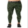 Yuerlian Men's Compression Pants Baselayer Cool Dry Sports Tights Leggings Running Tights 1 Pack Camouflage Green view 2