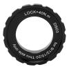 Alomejor Centerlock Lockring, Lightweight Aluminum Alloy Black Finish Disc Brake Adapter hub for Mountain Biking Road Cycling commuters Bike Mechanics view 1