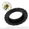 Alomejor Centerlock Lockring, Lightweight Aluminum Alloy Black Finish Disc Brake Adapter hub for Mountain Biking Road Cycling commuters Bike Mechanics view 3