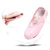 Stelle Ballet Shoes for Girls Toddler Ballet Slippers Soft Leather Boys Dance Shoes for Toddler/Little Kid/Big Kid(Pink, 10MT) view 4