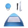NC 2-3 Person Beach Tent Pop Up Sun Shelter Tent Big Automatic Sun Umbrella 2-3 Person Fishing Beach Shelter Blue view 4