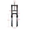 LvTu Snow Bike Fat Fork 26 4.0 Inch Downhill Suspension Disc Brake 1-1/8" Front Fork 160mm Travel for E-Bike MTB/QR/AM Fat Tire view 2